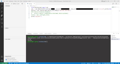 Debugging VScode Pipenv Pyenv In WSL Debugger Not Working With