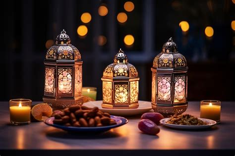 Premium Photo | Ramadan Lanterns Emblems of Unity