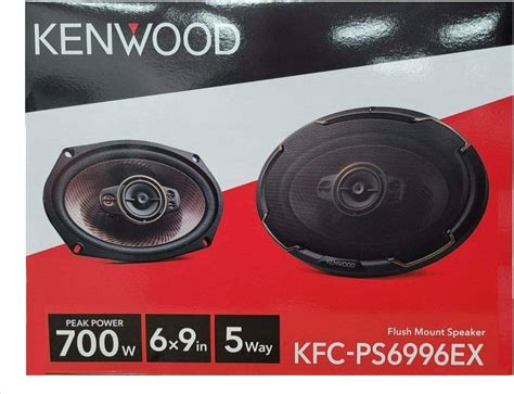 Kenwood Kfc Ps Ex Performance X Inch Way W Car Audio Speakers