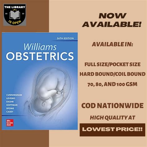 WILLIAM OBSTETRICS 26TH EDITION Shopee Philippines