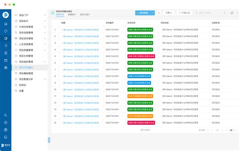 数智化项目管理系统 泛微pms·事井然