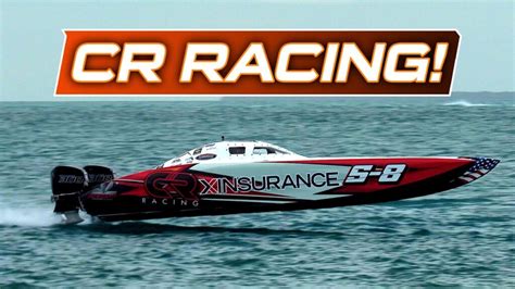 Hot Race Boat CR Racing at Key West Offshore - ZipZapPOWER