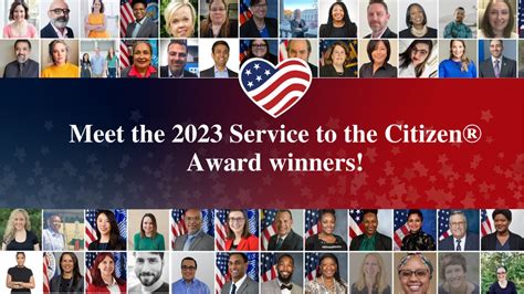 2023 Service To The Citizen Award Winners Stories Youtube