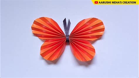 How To Make Easy Origami Butterfly Step By Step Butterfly Making With