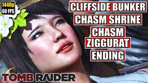 Tomb Raider Ending Cliffside Bunker Research Base Chasm Stronghold