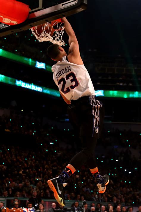 NBA Slam Dunk Contest Minnesota Timberwolves Rookie Zach LaVine Wins