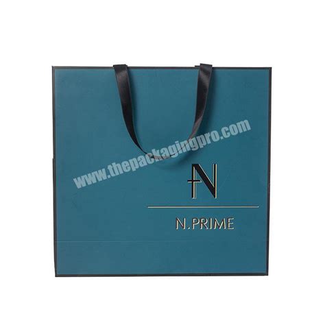 Luxury Gift Packaging Shopping Custom Packing Art Paper Bag With Your