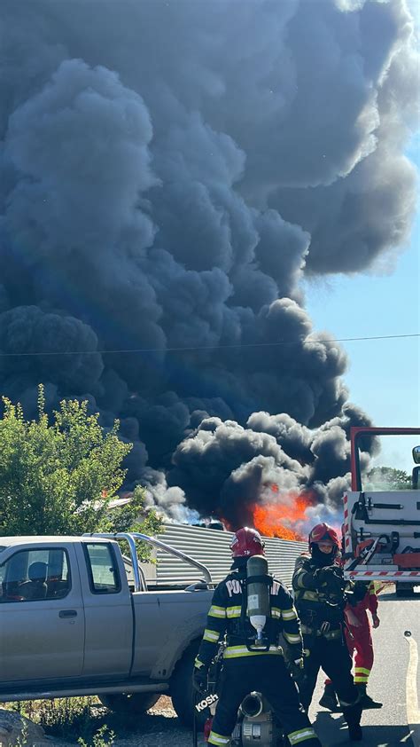 Update Incendiu La Un Depozit De Colectare A De Eurilor Din Plastic N