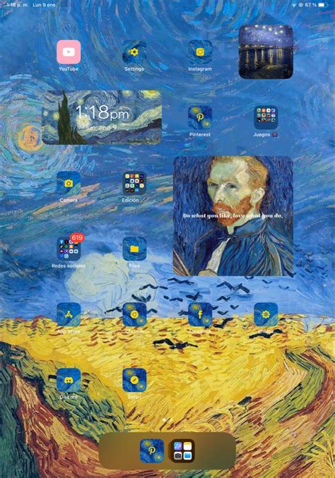 Wallpaper Van Gogh La Noche Estrellada Fondo De Pantalla Van Gogh La