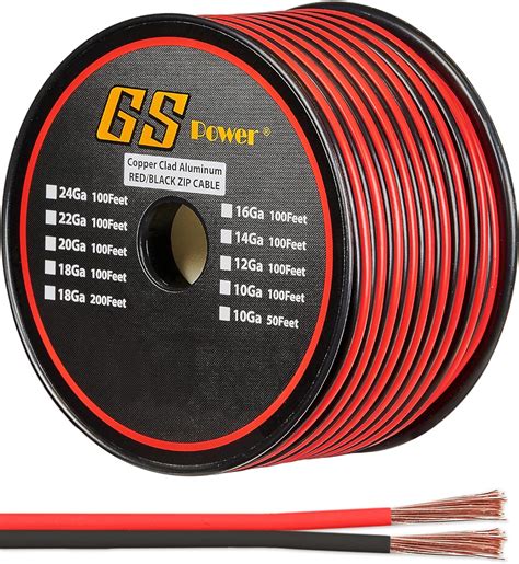 Gs Power 12 Gauge Wire 100 Foot Copper Clad Aluminum