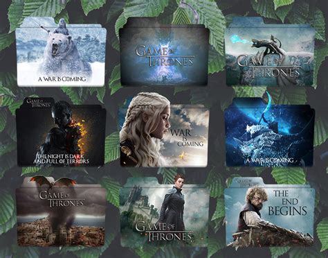 Game Of Thrones Folder Icons Pack by Dgolan111 on DeviantArt