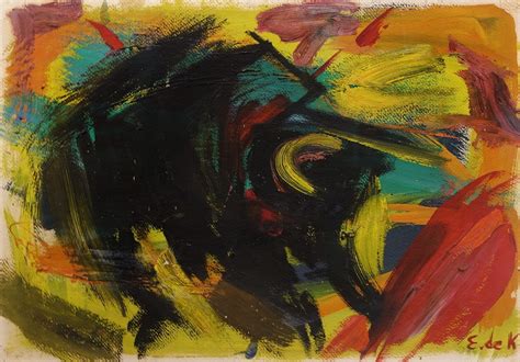 Exposition Art Blog: Elaine de Kooning - Abstract Expressionism Painting