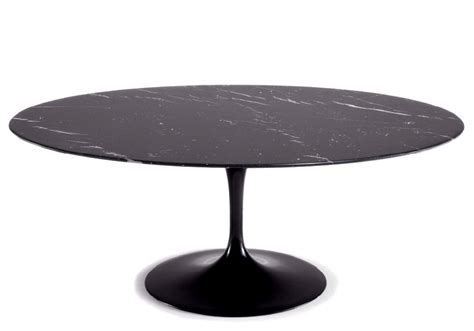 Saarinen Table Basse Oval De Marbre Knoll Milia Shop