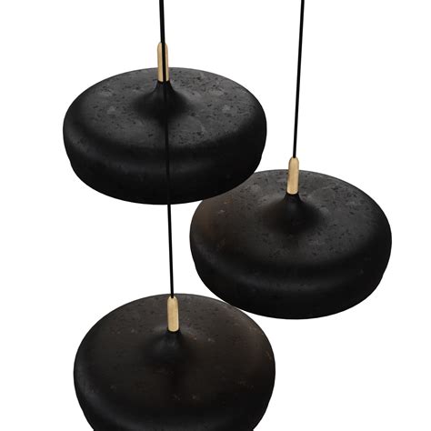 Black Gold Pendant Light 01 • Imeshh 3d Model For Blender 4 0