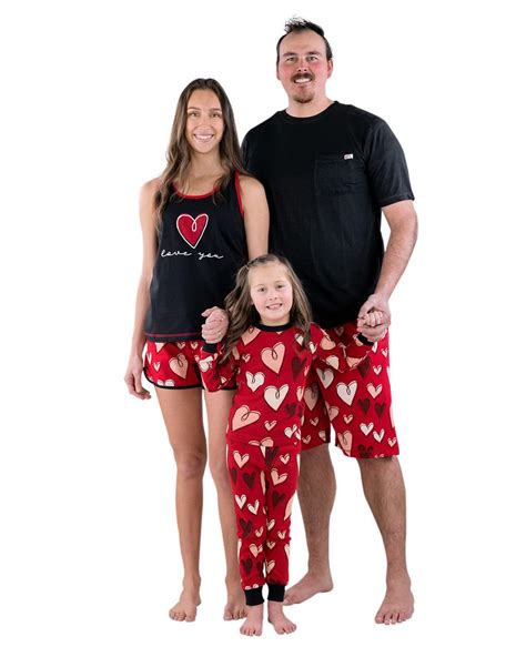 20 Best Matching Valentines Day Pajamas 2024 Cute Valentines Day Pjs