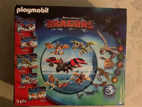 Playmobil Dreamworks Dragons Brand New Factory Sealed Eur