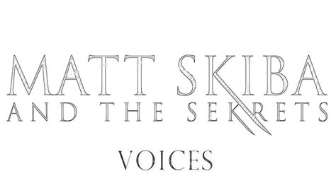 Matt Skiba And The Sekrets Voices YouTube