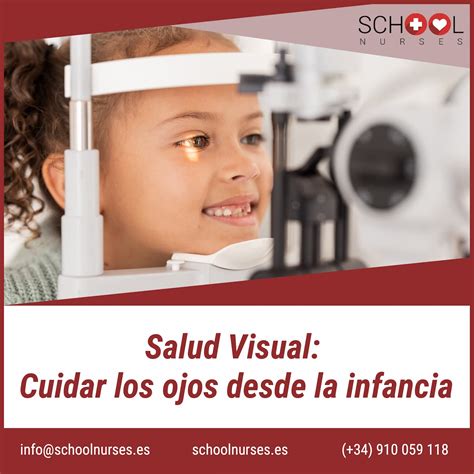 Salud Visual Cuidar Los Ojos Desde La Infancia School Nurses