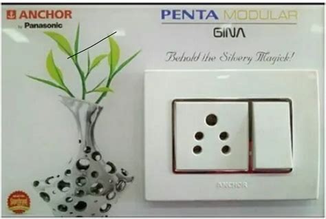 16AX Anchor Penta Modular Switch 1M 1 Way At 28 Piece In Chennai