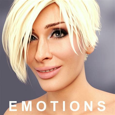 Mcb For G9f Hair Emotions Free Daz 3d Models