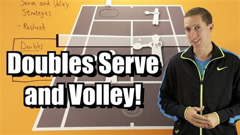 Doubles Serve And Volley Strategy Tennis Lesson Tactics For Serve