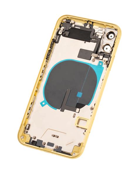 Iphone 11 Rear Housing With Small Parts Yellow Cellparts