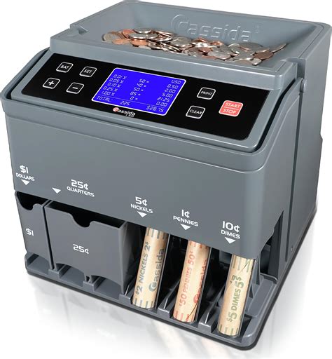 Cassida C Professional Usd Coin Counter Sorter And Wrapper Roller