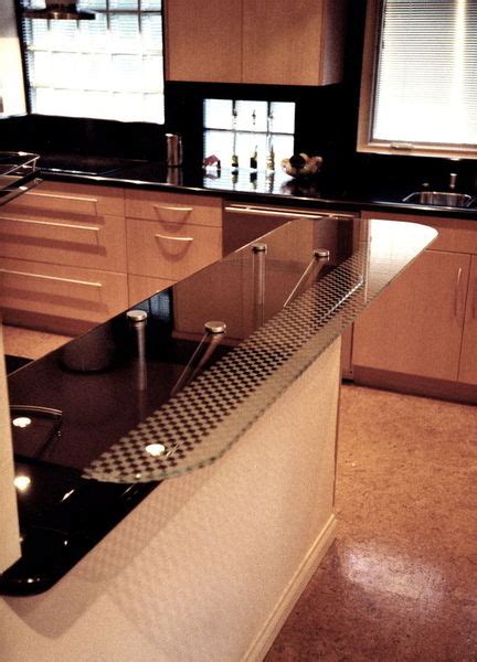 Stunning Custom Glass Bar Counter Tops Sans Soucie Art Glass