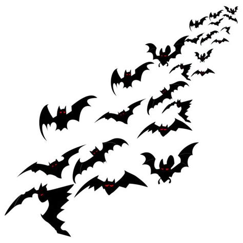 Swarm Of Bats Illustrations Royalty Free Vector Graphics And Clip Art