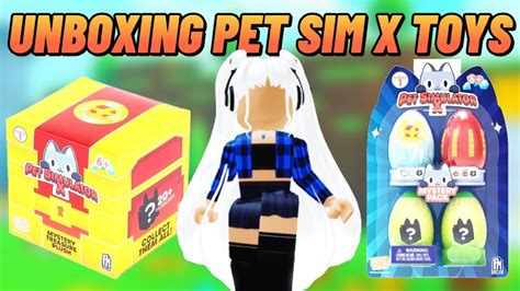 Unboxing Pet Simulator X Merch With Codes Roblox YouTube