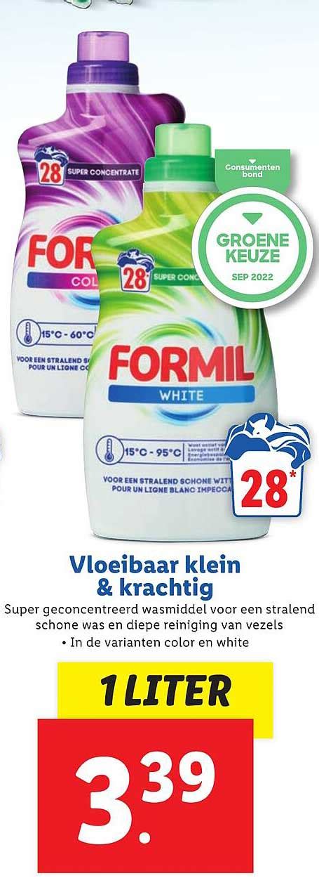 Formil Vloeibaar Klein Krachtig Aanbieding Bij Lidl Folders Nl