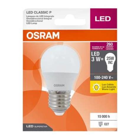 Foco Led Ledvance Osram P W Luz C Lida Walmart