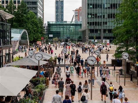 Canary Wharf London HSBC's Move From Canary Wharf To St Paul's Is A