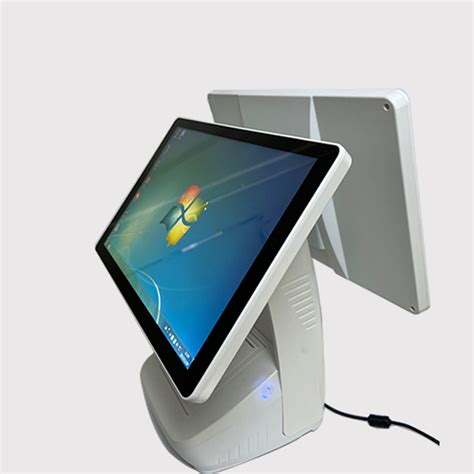 China Desktop Dual Screen Windows POS System Manufacturer And Factory