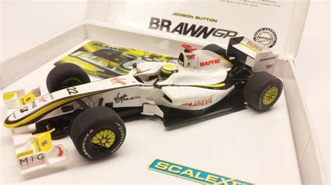 Scalextric 132 Brown Gp Brawn Gp Jenson Button Champion Du Monde