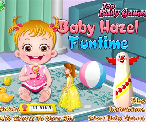 Baby Hazel Funtime game online | Girls games only