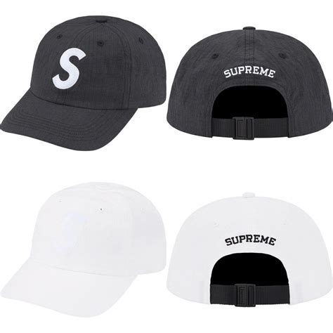 Supreme Cordura Ripstop S Logo 6 Panel Mens Fashion Watches And Accessories Caps And Hats On