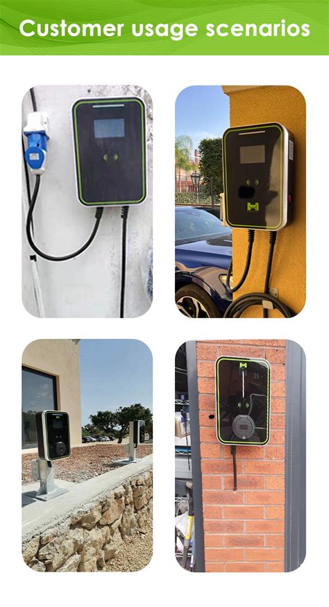 Wholesale Type Ev Charger A Phase Ev Charging Station Iec