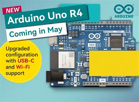 New Arduino Uno R4 Coming In May Upgraded Configuration With Usb C And