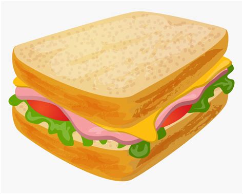 Ham And Cheese Sandwich Clipart Transparent Cartoons Ham And Cheese