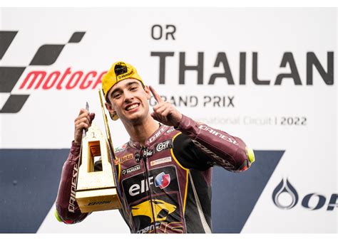 MOTO Tony ARBOLINO triomphe en GP de Thaïlande tronqué Presse