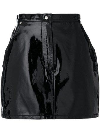 Exo Obsession Outfit Shoplook Mini Skirts Short Leather Skirts