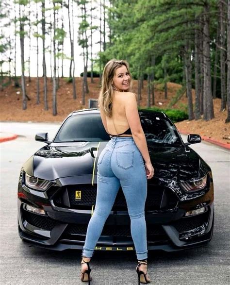 Tight Jeans Girls Skinny Jeans Car Girls Sexy Posen Vrod Harley