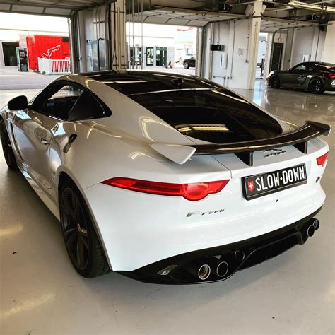 2017 Jaguar F Type Svr White 23 800 Miles Track Upgrades Jaguar Forums Jaguar Enthusiasts