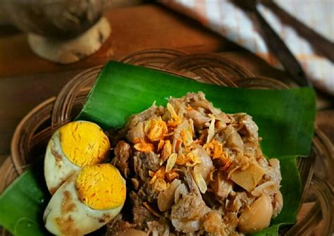 Simak Ide Baru Cara Membuat Gudeg Nangka Telur Dijamin Bikin Nagih