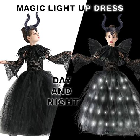 Maleficent Evil Queen LED Light Up Costume - Kidz Country: