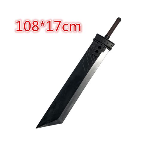 Cosplay 102cm Anime Berserk Guts Dragon Chopping Prop Black Great