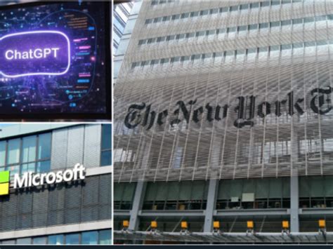 El New York Times Demanda A Openai Y Microsof Por Utilizar Sus Textos En Los Chatbots De Bing Y