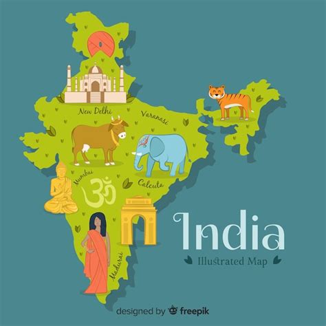 India Map Illustration