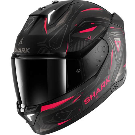 Shark Skwal I3 Linik Matt Black Red FREE UK DELIVERY